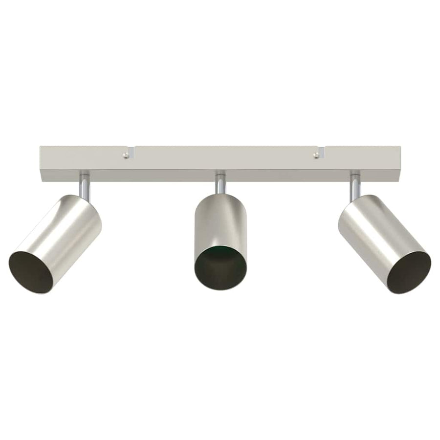 Plafondspot met schijnwerpers Nikkel 38 x 6 x 16 cm Metaal