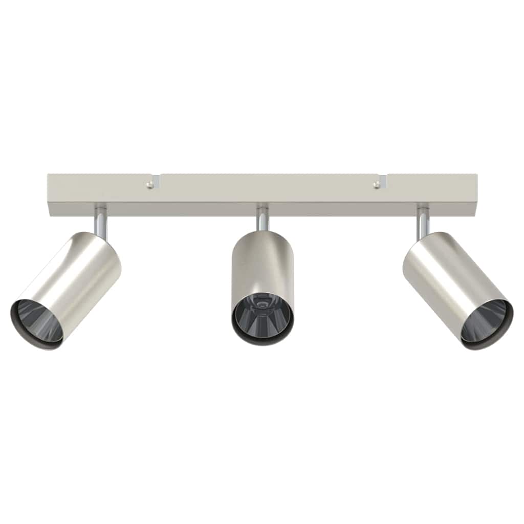 Plafondspot met schijnwerpers Nikkel 38 x 6 x 16 cm Metaal