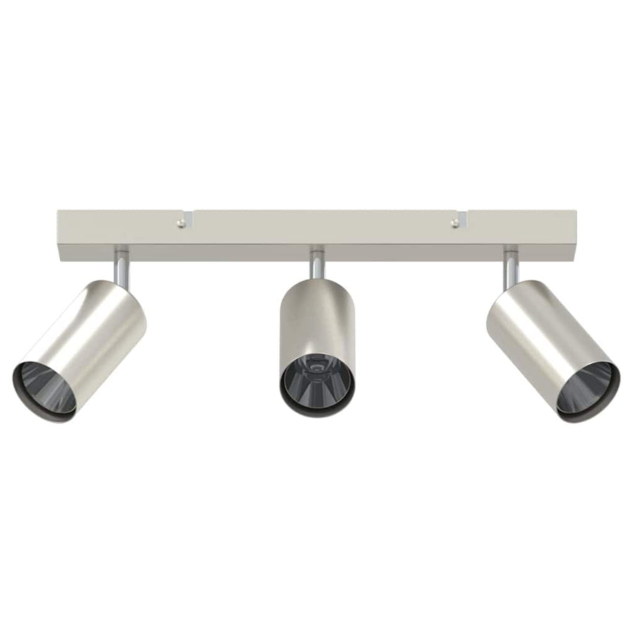 Plafondspot met schijnwerpers Nikkel 38 x 6 x 16 cm Metaal