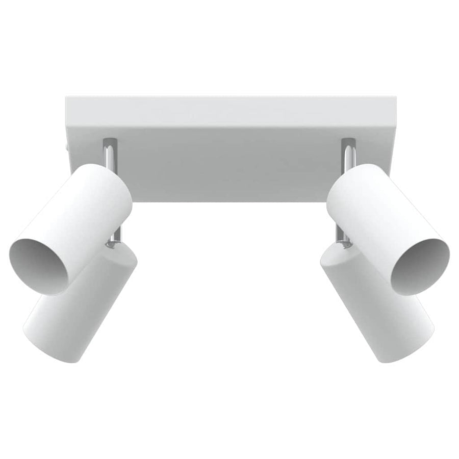 Plafondspot met schijnwerpers Wit 26 x 26 x 16 cm Metaal