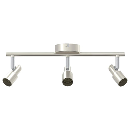Plafondspot met schijnwerpers Nikkel 39 x 10,5 x 10,5 cm Staal