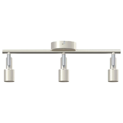 Plafondspot met schijnwerpers Nikkel 39 x 10,5 x 10,5 cm Staal