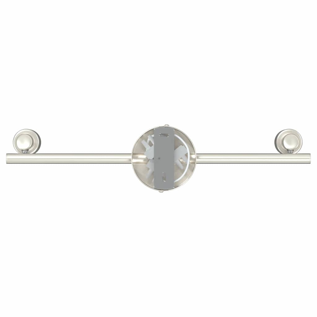 Plafondspot met schijnwerpers Nikkel 39 x 10,5 x 10,5 cm Staal