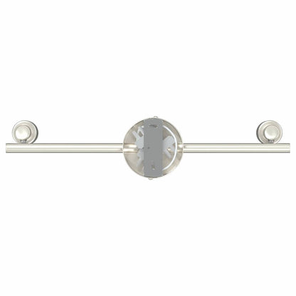 Plafondspot met schijnwerpers Nikkel 39 x 10,5 x 10,5 cm Staal