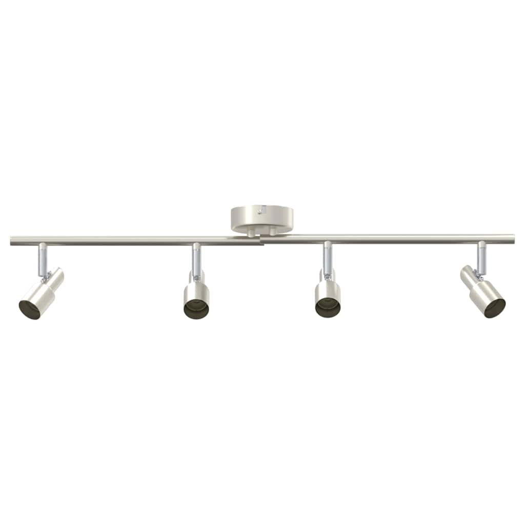 Plafondspot Met Schijnwerpers Nikkel 70 X 9 X 12,5 Cm Staal 4