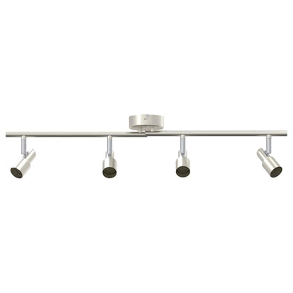 Plafondspot Met Schijnwerpers Nikkel 70 X 9 X 12,5 Cm Staal 4