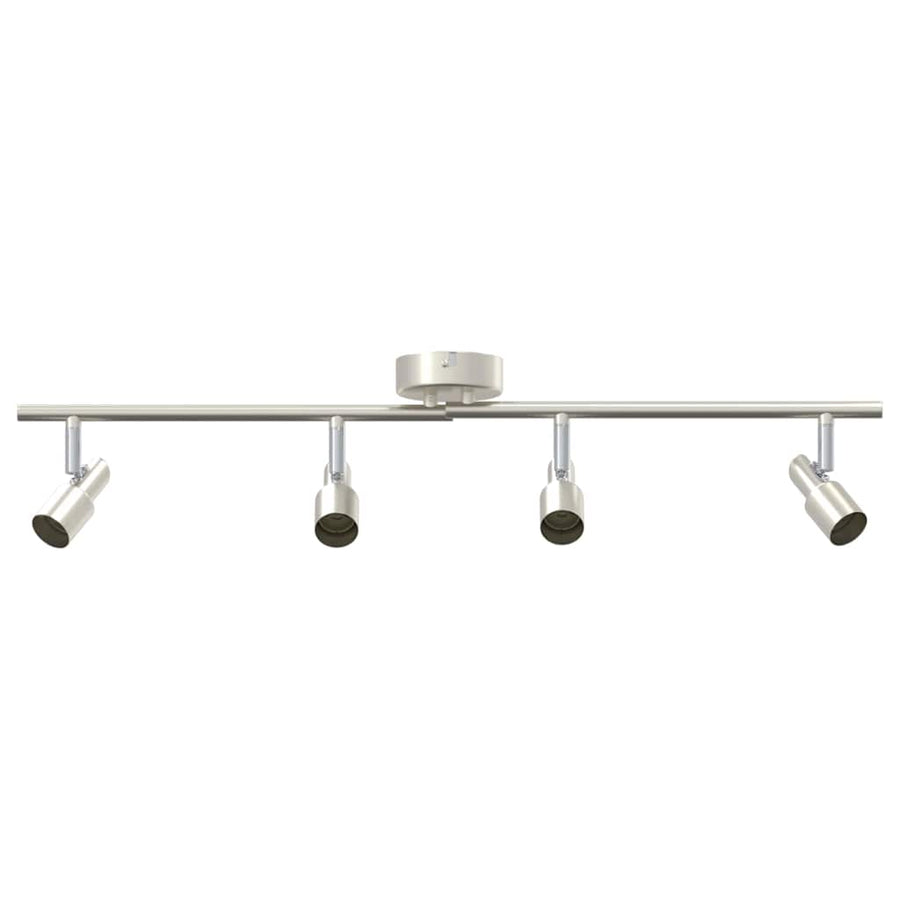 Plafondspot Met Schijnwerpers Nikkel 70 X 9 X 12,5 Cm Staal 4