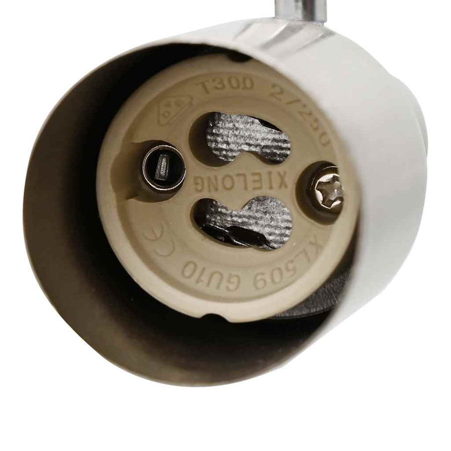 Plafondspot met schijnwerpers Nikkel 176,5 x 9,5 x 14 cm Staal