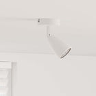 Ceiling spotlight with spotlights White 25.5 x 8 x 16 cm Metal