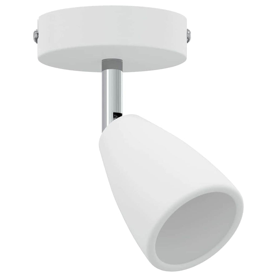 Plafondspot met schijnwerpers Wit 25.5 x 8 x 16 cm Metaal