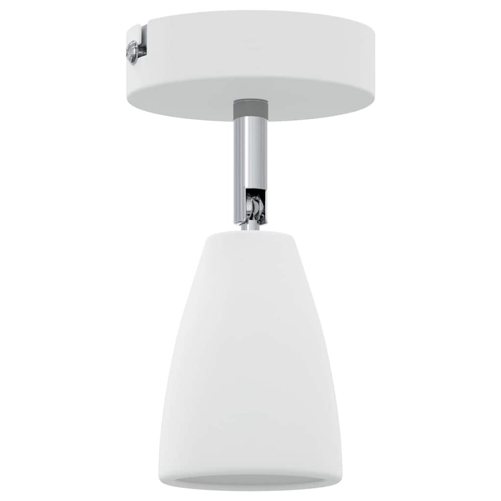 Plafondspot met schijnwerpers Wit 25.5 x 8 x 16 cm Metaal