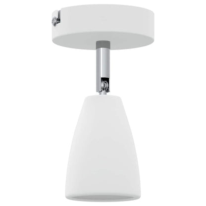 Plafondspot met schijnwerpers Wit 25.5 x 8 x 16 cm Metaal