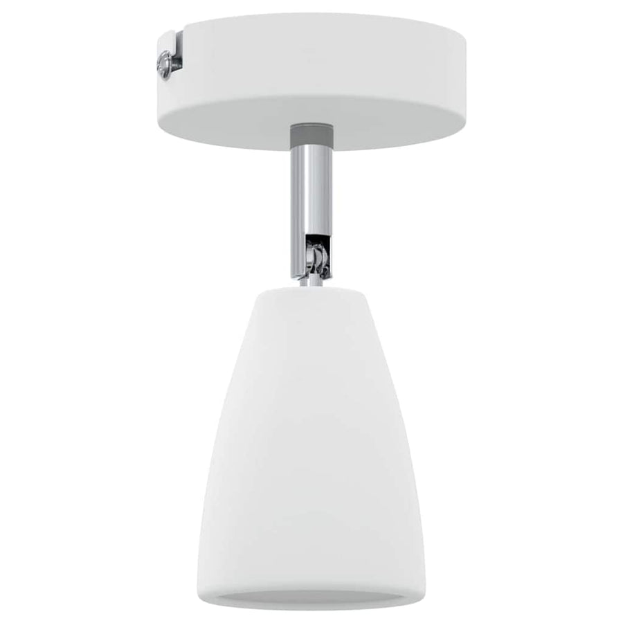 Plafondspot met schijnwerpers Wit 25.5 x 8 x 16 cm Metaal