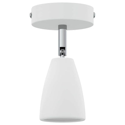Plafondspot met schijnwerpers Wit 25.5 x 8 x 16 cm Metaal