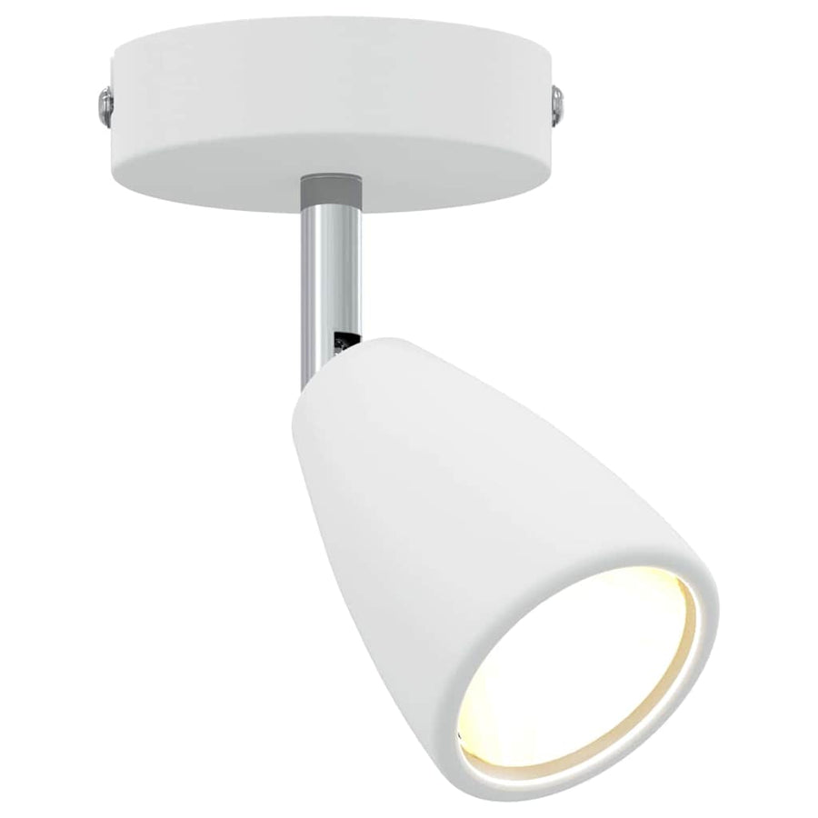 Plafondspot met schijnwerpers Wit 25.5 x 8 x 16 cm Metaal