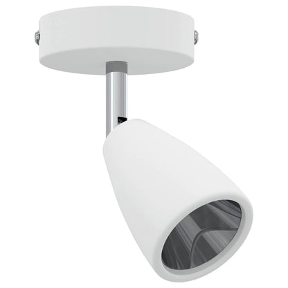 Plafondspot met schijnwerpers Wit 25.5 x 8 x 16 cm Metaal