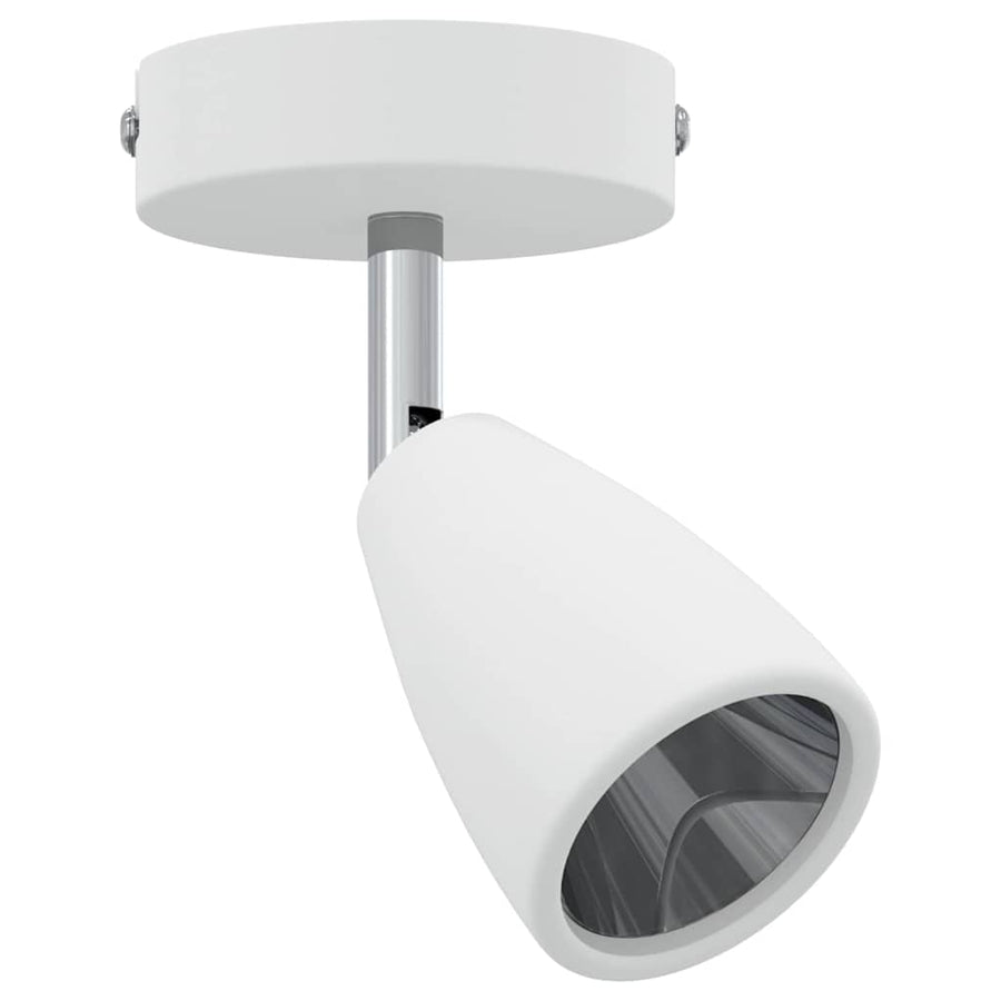 Plafondspot met schijnwerpers Wit 25.5 x 8 x 16 cm Metaal