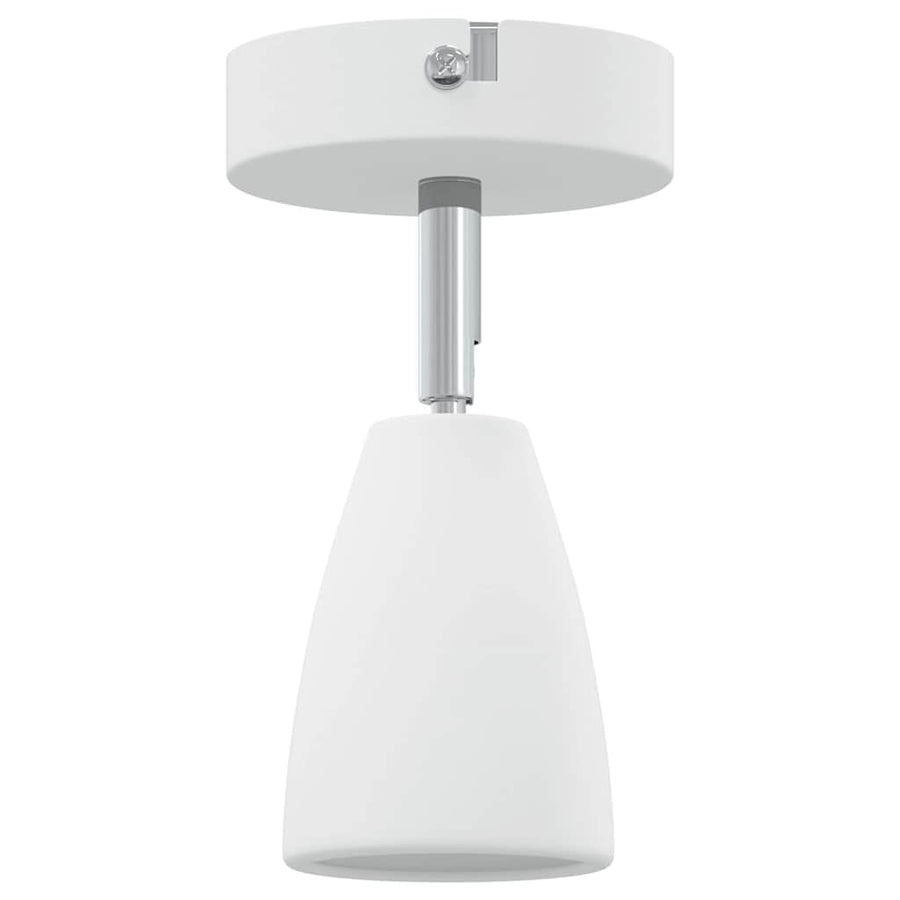 Plafondspot met schijnwerpers Wit 25.5 x 8 x 16 cm Metaal