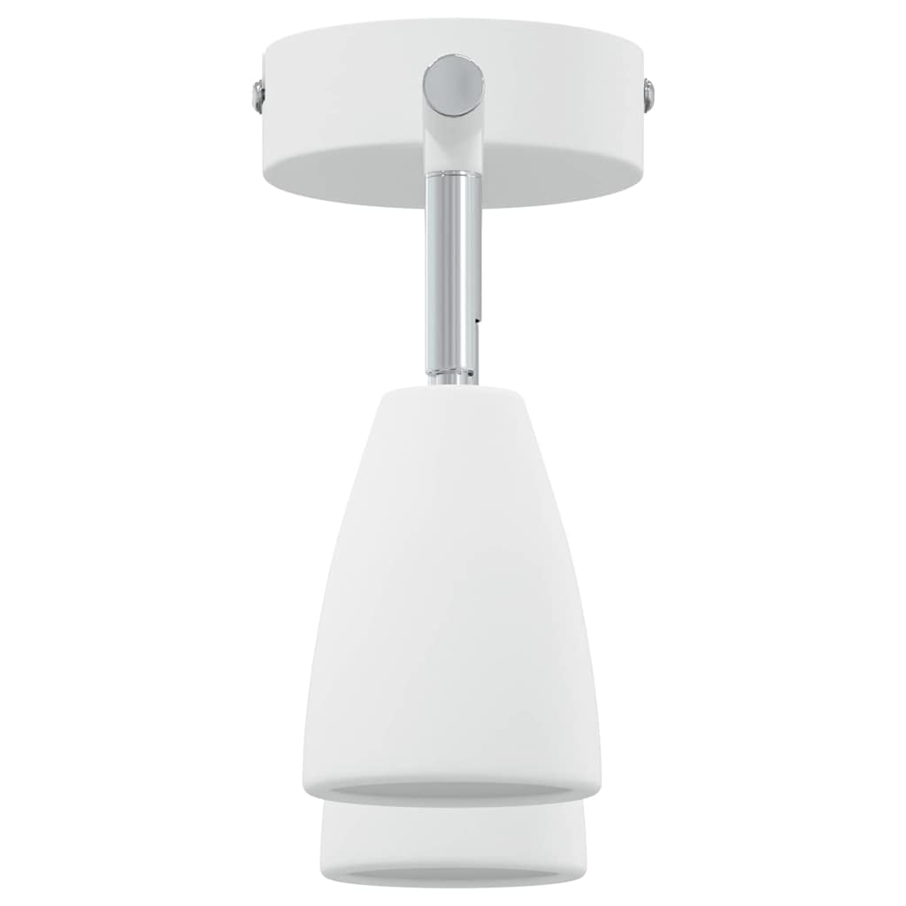 Plafondspot met schijnwerpers Wit 25.5 x 8 x 16 cm Metaal