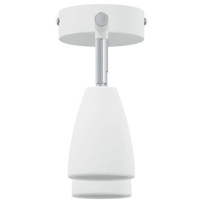 Plafondspot met schijnwerpers Wit 25.5 x 8 x 16 cm Metaal