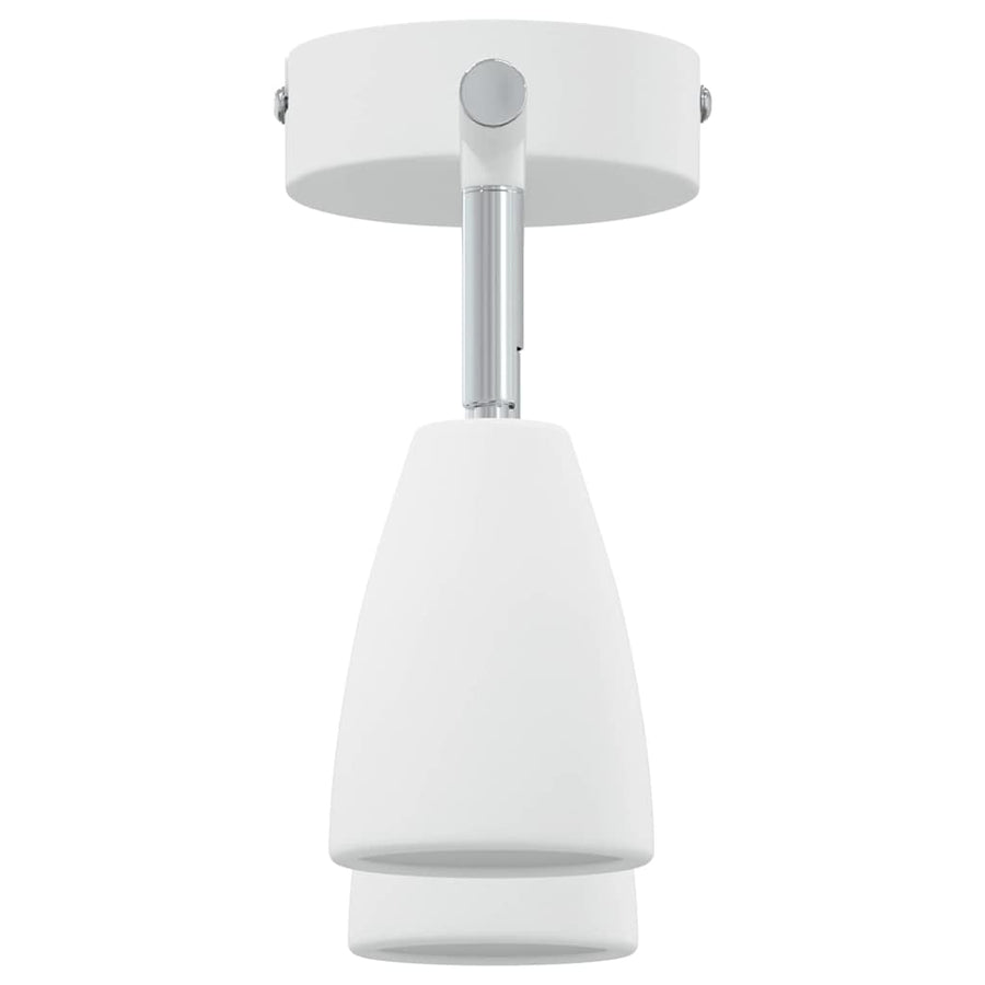 Plafondspot met schijnwerpers Wit 25.5 x 8 x 16 cm Metaal