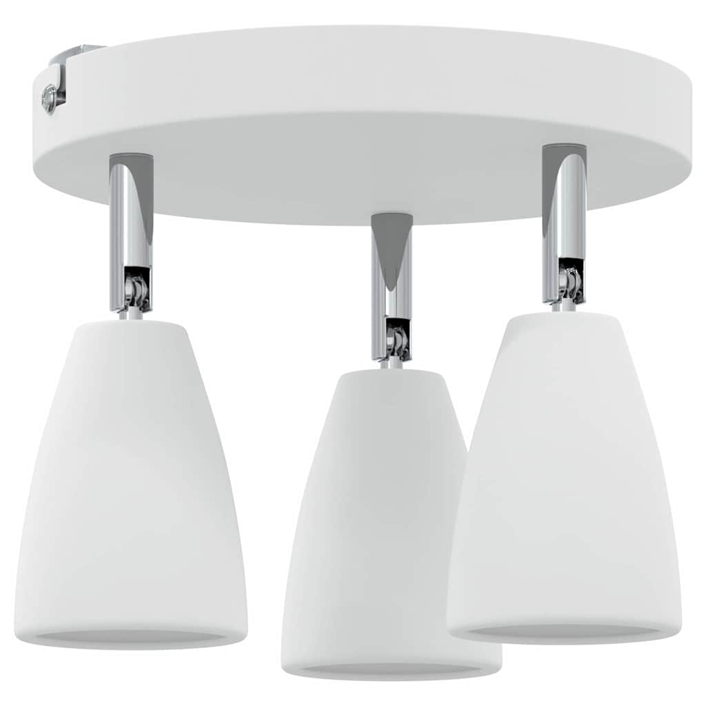 Plafondspot met schijnwerpers Wit 19 x 19 x 14,5 cm Metaal