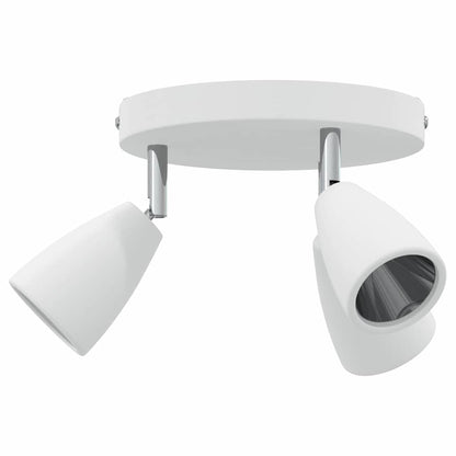 Plafondspot met schijnwerpers Wit 19 x 19 x 14,5 cm Metaal