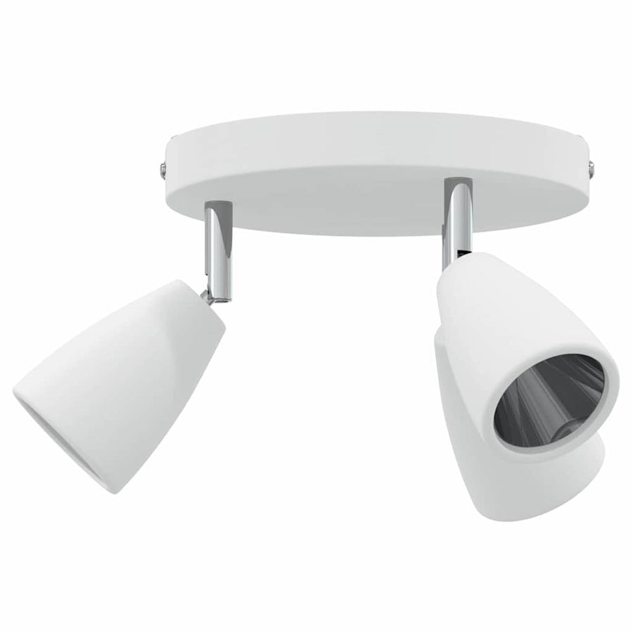 Plafondspot met schijnwerpers Wit 19 x 19 x 14,5 cm Metaal