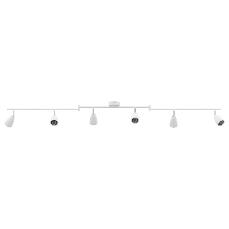 Plafondspot met schijnwerpers Wit 25.5 x 8 x 16 cm Metaal