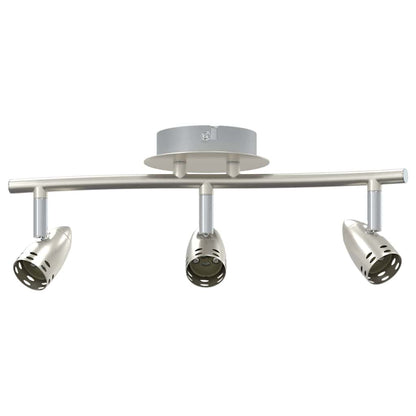 Plafondspot met schijnwerpers Nikkel 36,5 x 10 x 12,5 cm Metaal