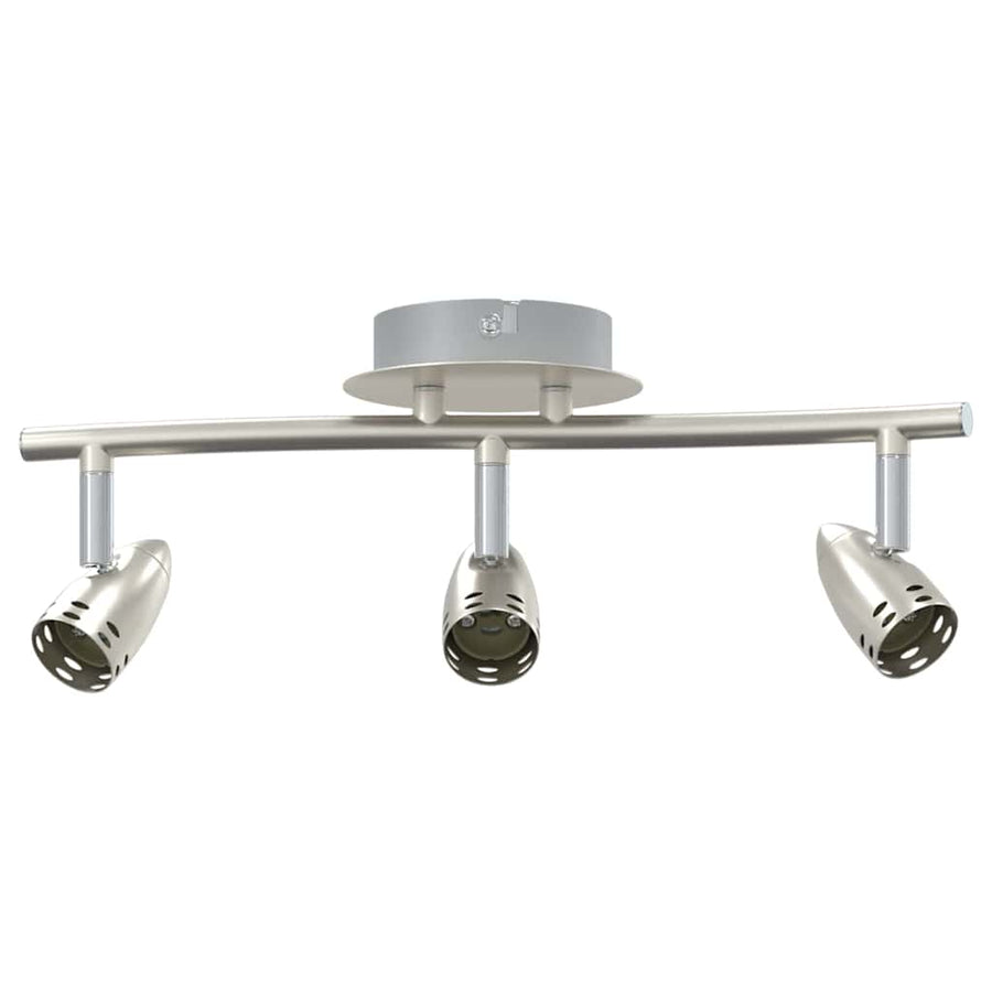 Plafondspot met schijnwerpers Nikkel 36,5 x 10 x 12,5 cm Metaal