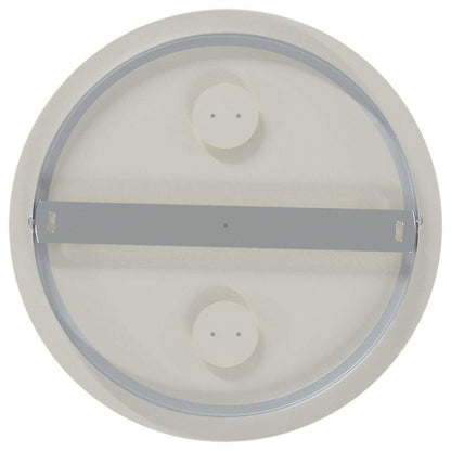 Plafondspot Nikkel 29 x 29 x 11 cm Staal en Glas