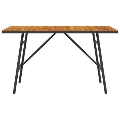 Eettafel Bruin 110 x 55 x 61,5 cm Massief Acaciahout