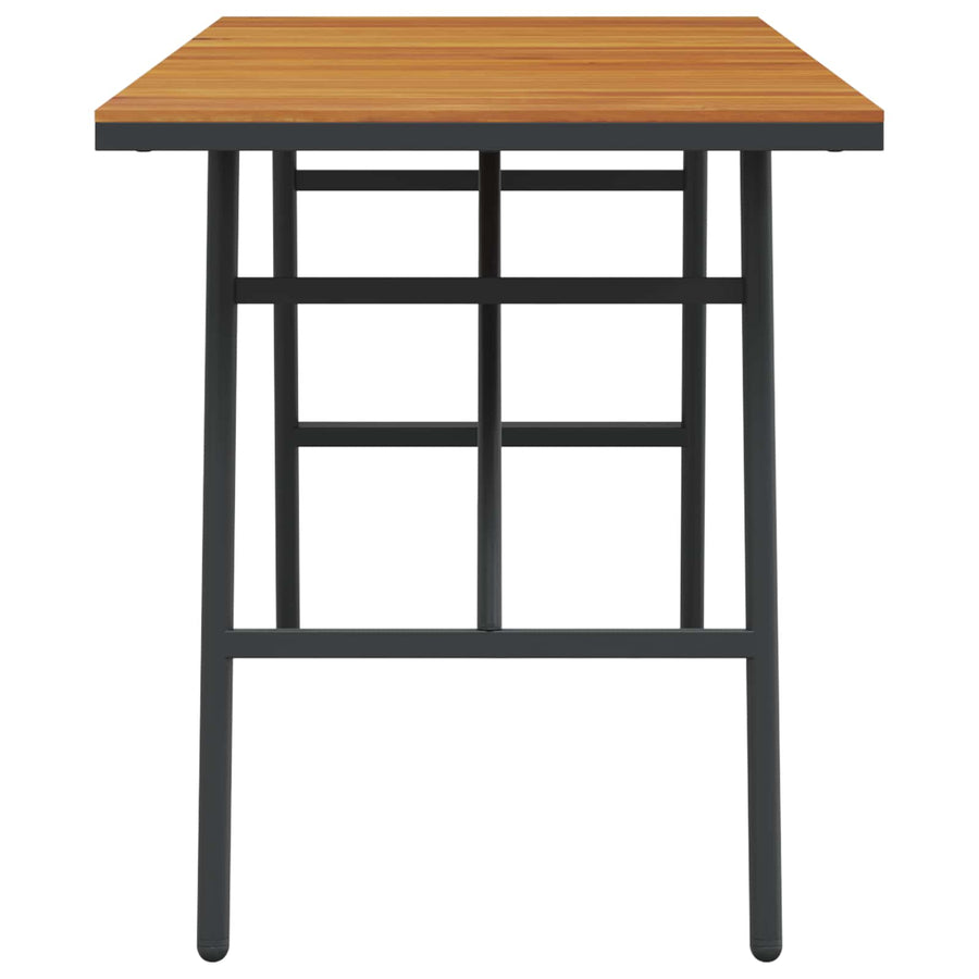 Eettafel Bruin 110 x 55 x 61,5 cm Massief Acaciahout