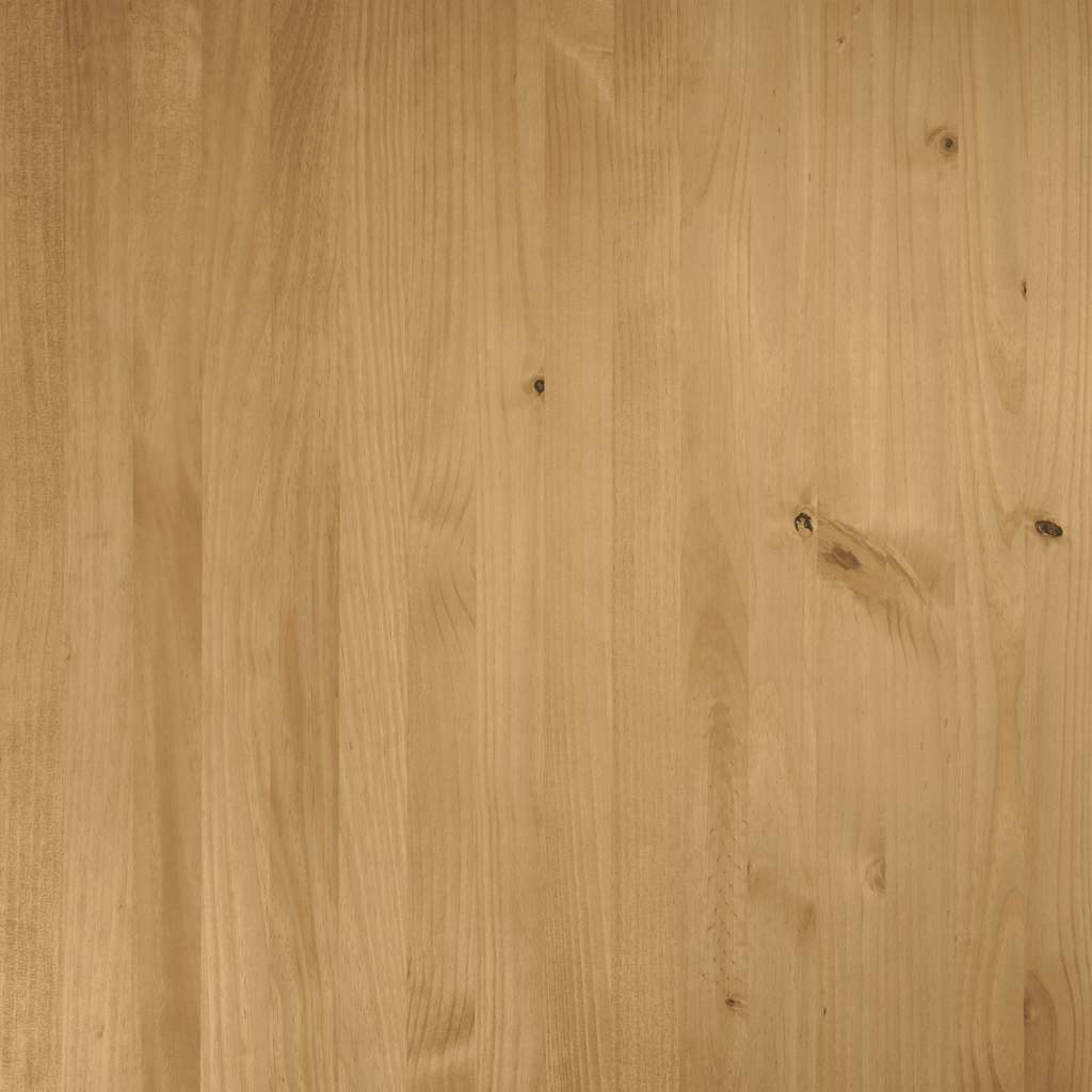 Eettafel NOAIN U-vormige poten 180x90x75 cm massief grenenhout