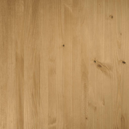 Eettafel NOAIN U-vormige poten 180x90x75 cm massief grenenhout