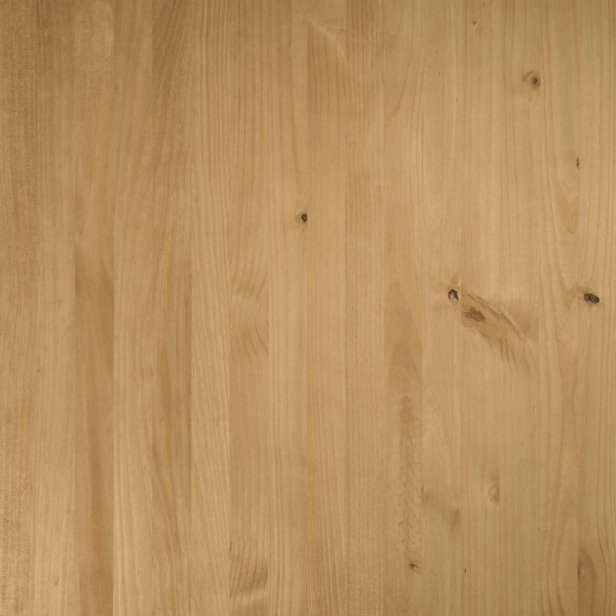 Eettafel NOAIN U-vormige poten 180x90x75 cm massief grenenhout