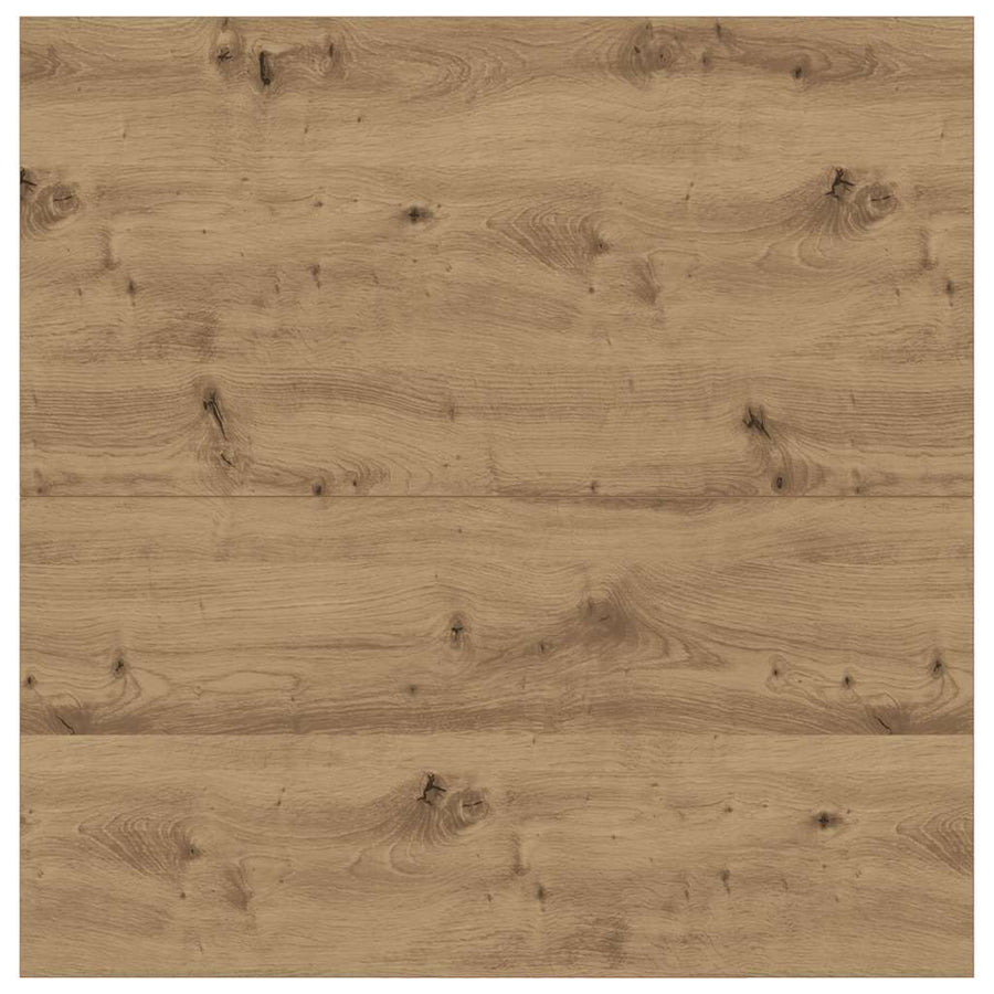 Salontafel met lades 100x100x40 cm ambachtelijk eikenkleurig