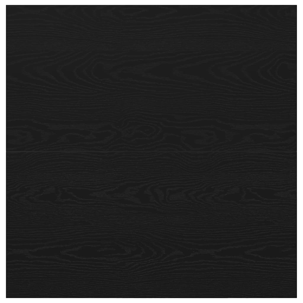 Salontafel met lades 70,5x70x40 cm zwart eikenkleurig