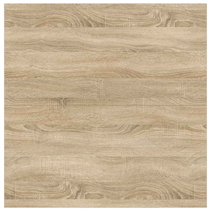 Salontafel met lades 70,5x70x40 cm Sonoma eikenkleurig