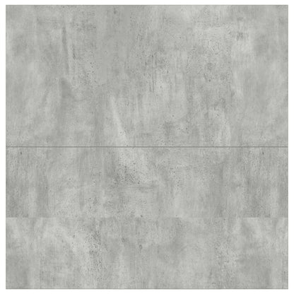 Salontafel met lades 70,5x70x40 cm betongrijs