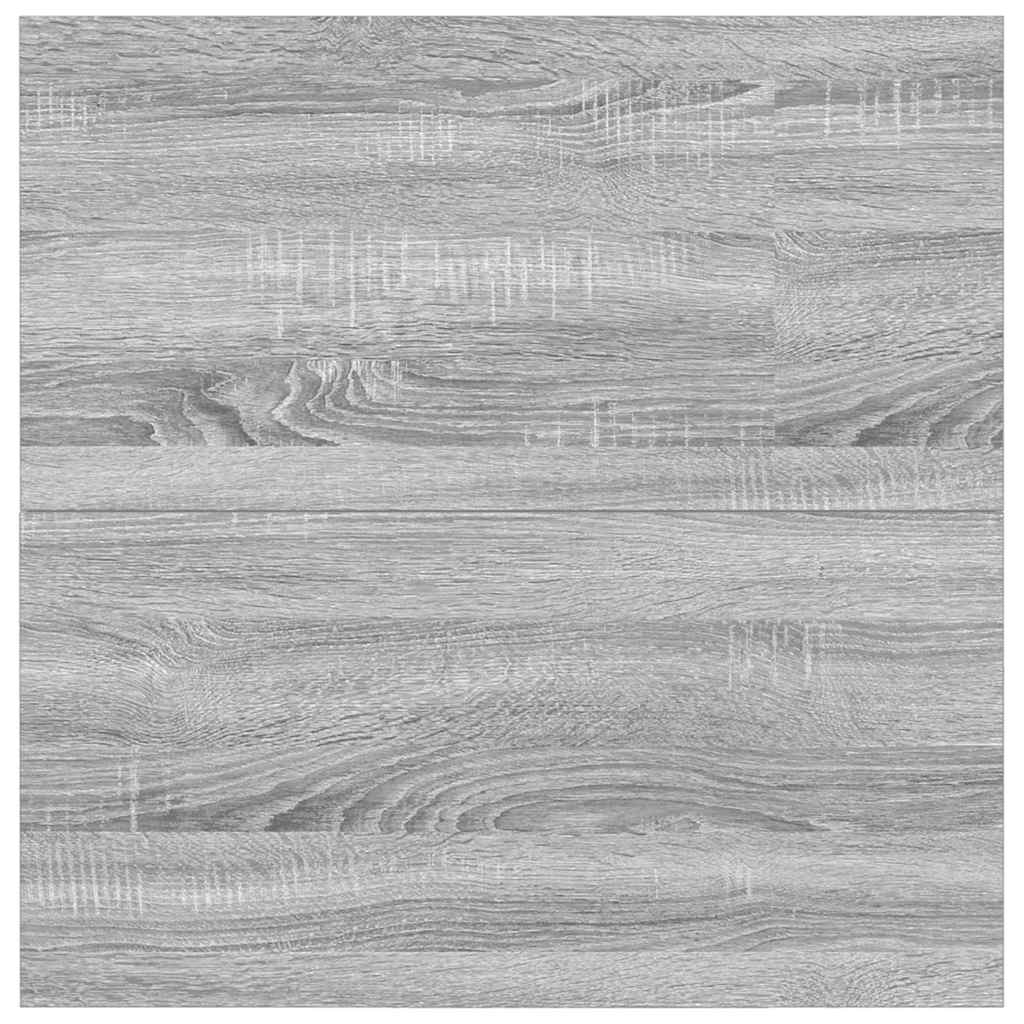 Salontafel met lades 70,5x70x40 cm grijs Sonoma