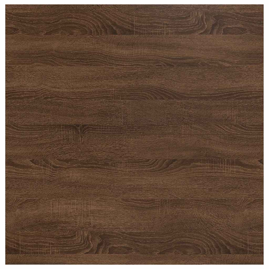 Salontafel met lades 70,5x70x40 cm bruin eikenkleurig