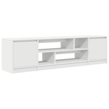 Tv-meubel 188,5x41x50 cm spaanplaat wit