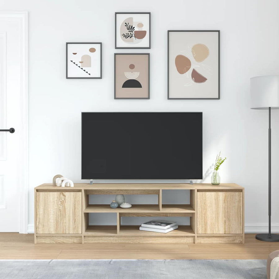 Tv-Meubel 188,5X41X50 Cm Spaanplaat Kleurig 188.5 cm