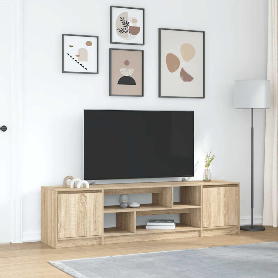 Tv-Meubel 188,5X41X50 Cm Spaanplaat Kleurig 188.5 cm