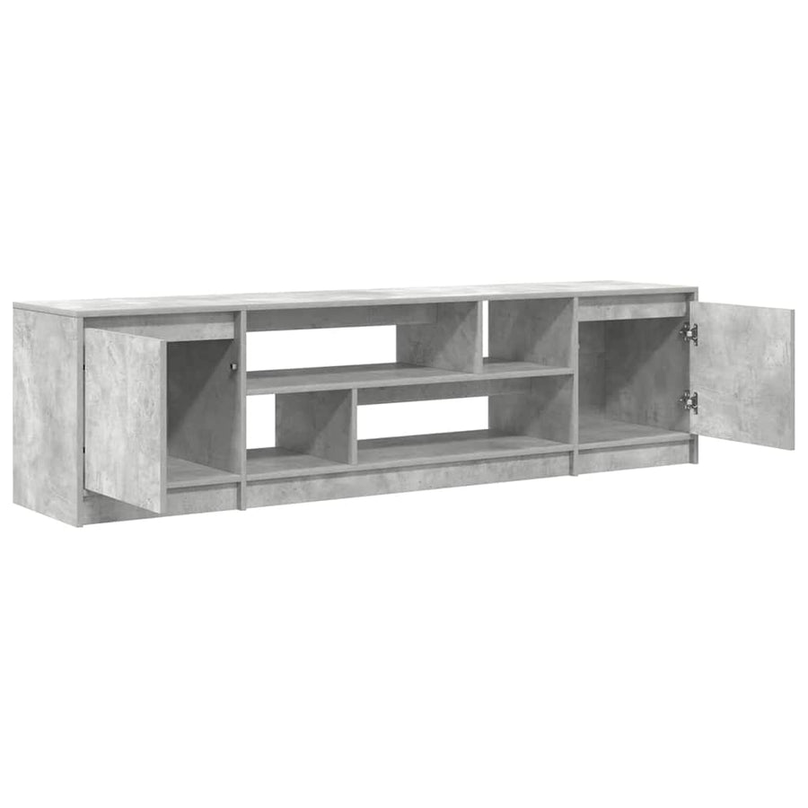 Tv-meubel 188,5x41x50 cm spaanplaat betongrijs