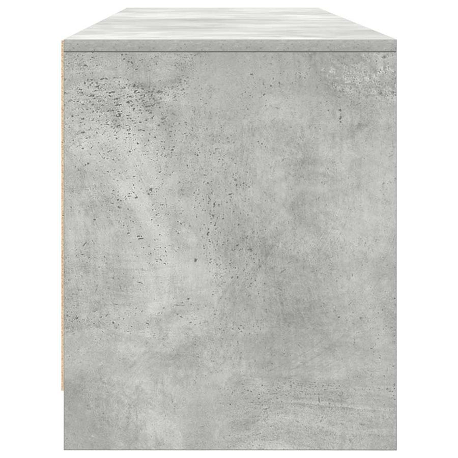 Tv-meubel 188,5x41x50 cm spaanplaat betongrijs