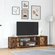 Tv-meubel 188,5x41x50 cm spaanplaat bruin