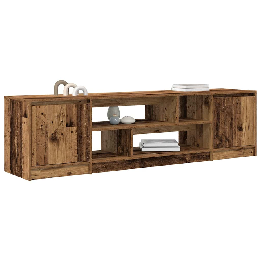 Tv-Meubel 188,5X41X50 Cm Bewerkt Hout 188.5 cm
